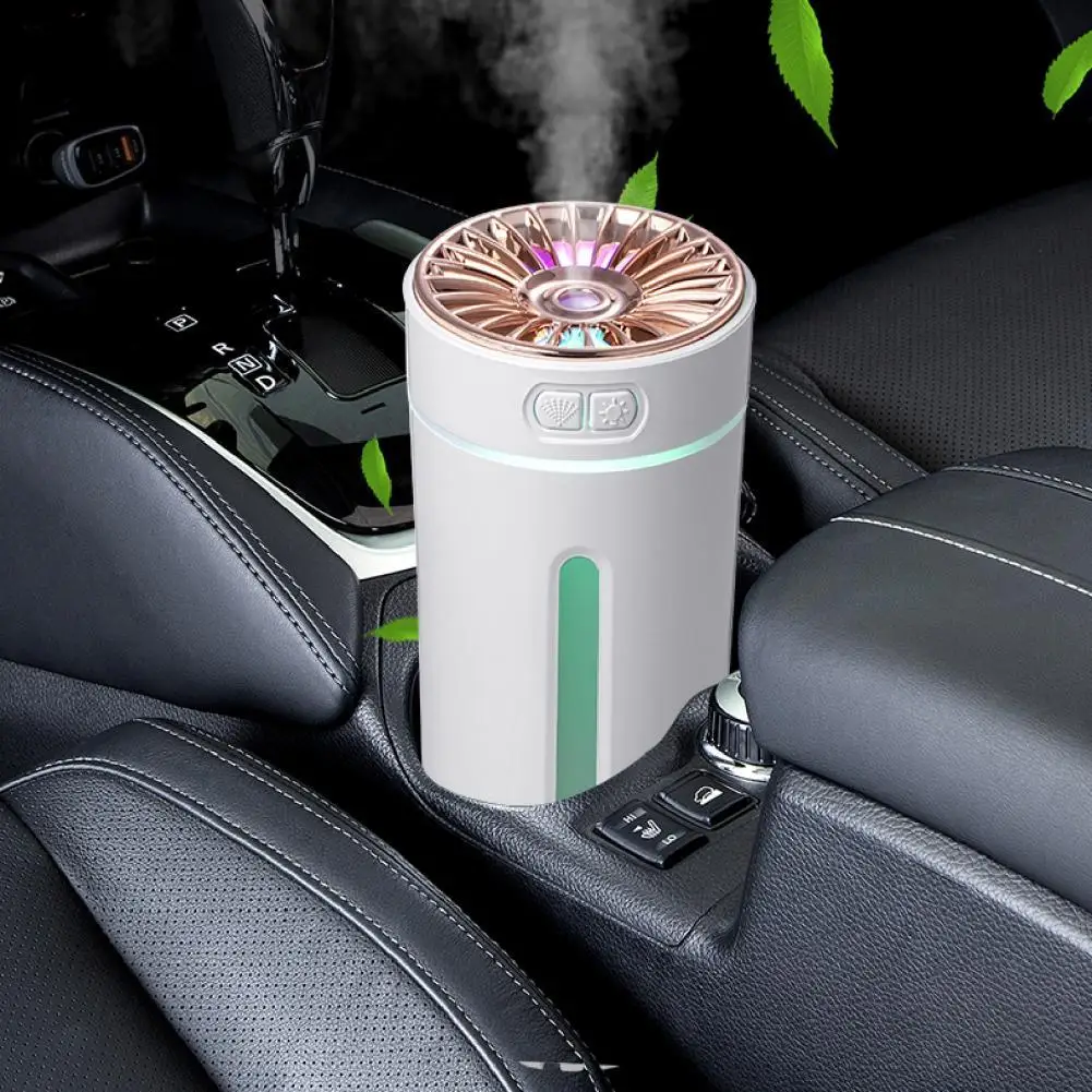 Portable Air Humidifier Colorful Ambient Light USB Mute Car Electrical Appliances Car Humidifier Fragrance Diffuser for Vehicle