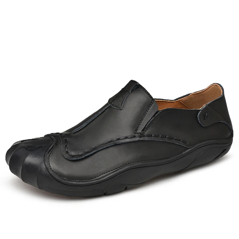 

Men Loafers Shoes Lightweight Men's Leather Casual Footwear Brand Comfortable Spring Autumn Fashion Breathable Male Shoes *9911