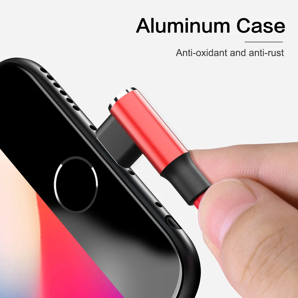 90 градусов Micro USB кабель Быстрая зарядка зарядное устройство мобильный телефон данных провод Кабель Microusb для samsung Xiaomi 0,3 м 1 м 2 м