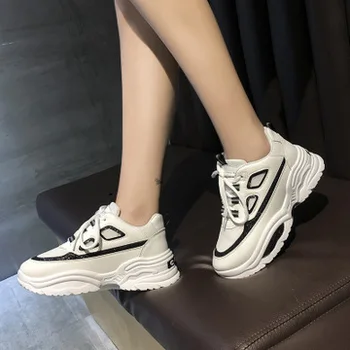

Large size sneakers women's 2019 new net red autumn breathable wild women's shoes