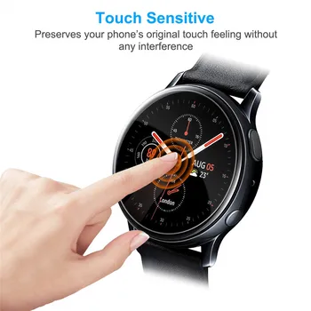 

4PC Ultrathin HD Film Transparent Screen Protector For Samsung galaxy watch Active 2 40mm 44mm Screen Protection Film Active2
