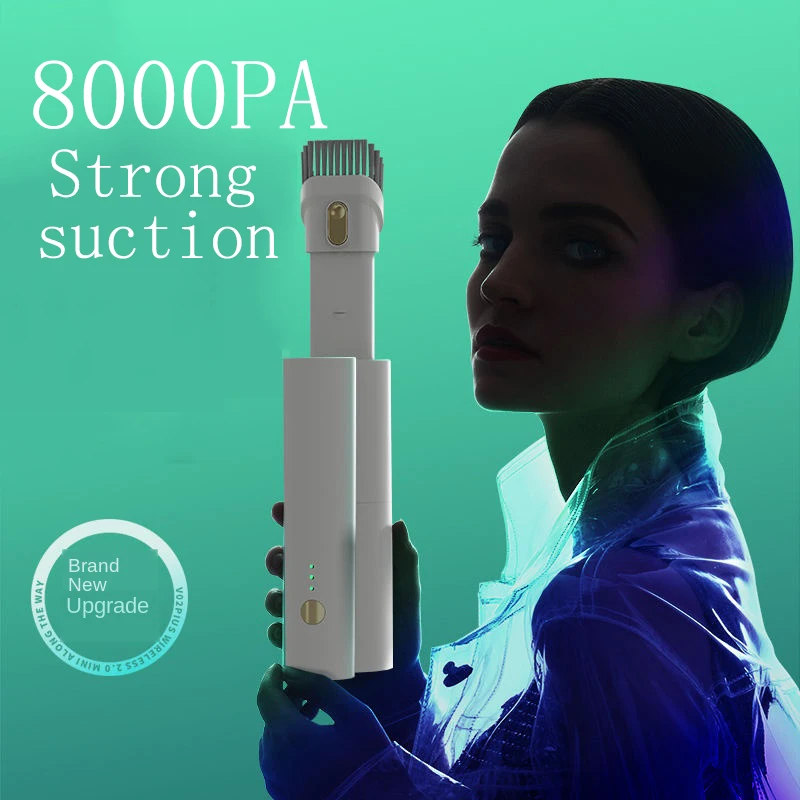 Handheld Car Vacuum Cleaner?Rotatable Mini Handheld Vacuum for Car & Home Cordless Portable Wet Dry and USB Charging Vac RV