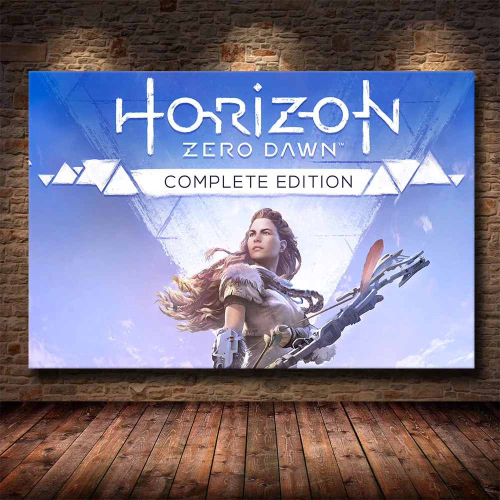 Популярная онлайн игра Horizon Zero Dawn HD Печать постер холст живопись игровой экран