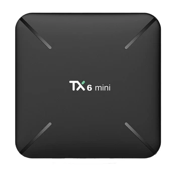 

TX6MINI 4K TV BOX Android 9.0 2GB+16GB Allwinner Quad Core Support 2.4G Wireless WIFI Set Top Box(EU Plug)