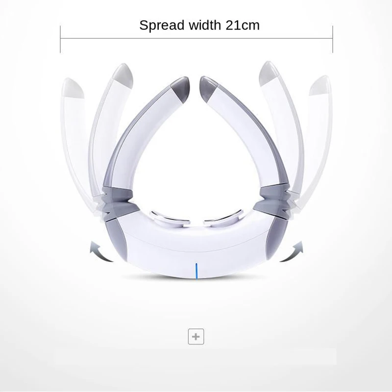  Electronic Pulse Cervical Massage Device Wireless Smart Vibration Kneading Hot Compress Massager Re - 4000404723343
