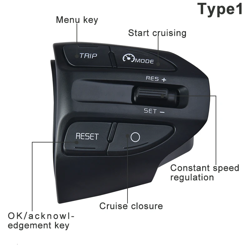 ESPEEDER Кнопка рулевого колеса автомобиля Bluetooth телефон круиз контроль громкости для KIA K2 RIO RIO X LINE автомобильные аксессуары