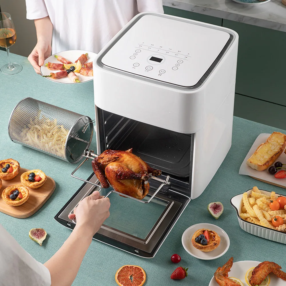 12L Electric Air Fryer Large Capacity Convection Oven Deep Fryer