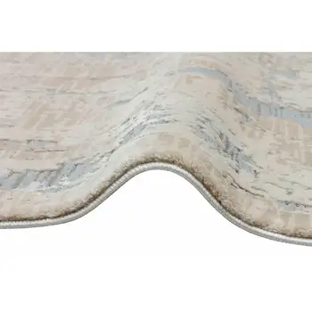 

Apex Luxia 5 'x 8' Polypropylene Beige/Gray Area Rug