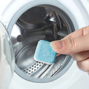 

Detergent For Washing Machine 12Pcs Box Effervescent Tablets House Clean