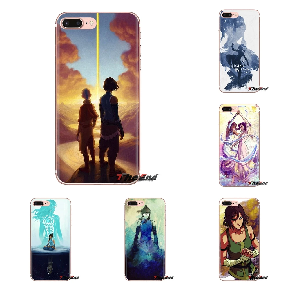 

For Huawei Mate Honor 4C 5C 5X 6X 7 7A 7C 8 9 10 8C 8X 20 Lite Pro Soft Transparent Case Covers Avatar The Legend Of Korra Anime