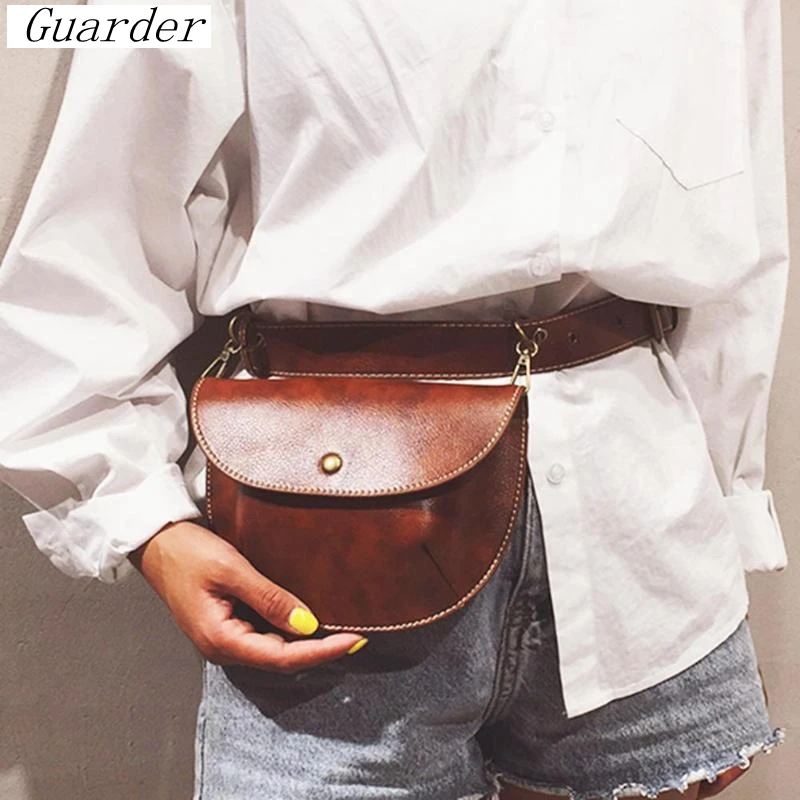 Guarder модная кожаная поясная сумка из искусственной кожи женская сумка для телефона поясная сумка роскошный бренд сумки на плечо новый