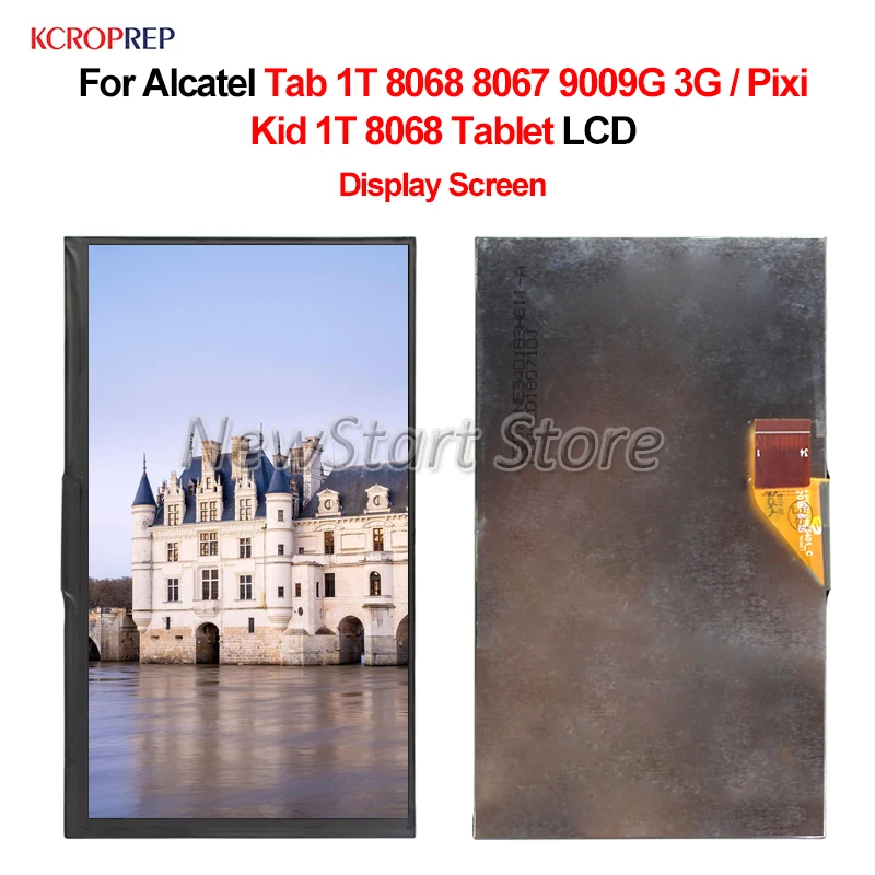 

For Alcatel Tab 1T 8068 8067 9009G 3G LCD Display Screen Digitizer Assembly For Alcatel Pixi Kid 1T 8068 Tablet lcd Replacement