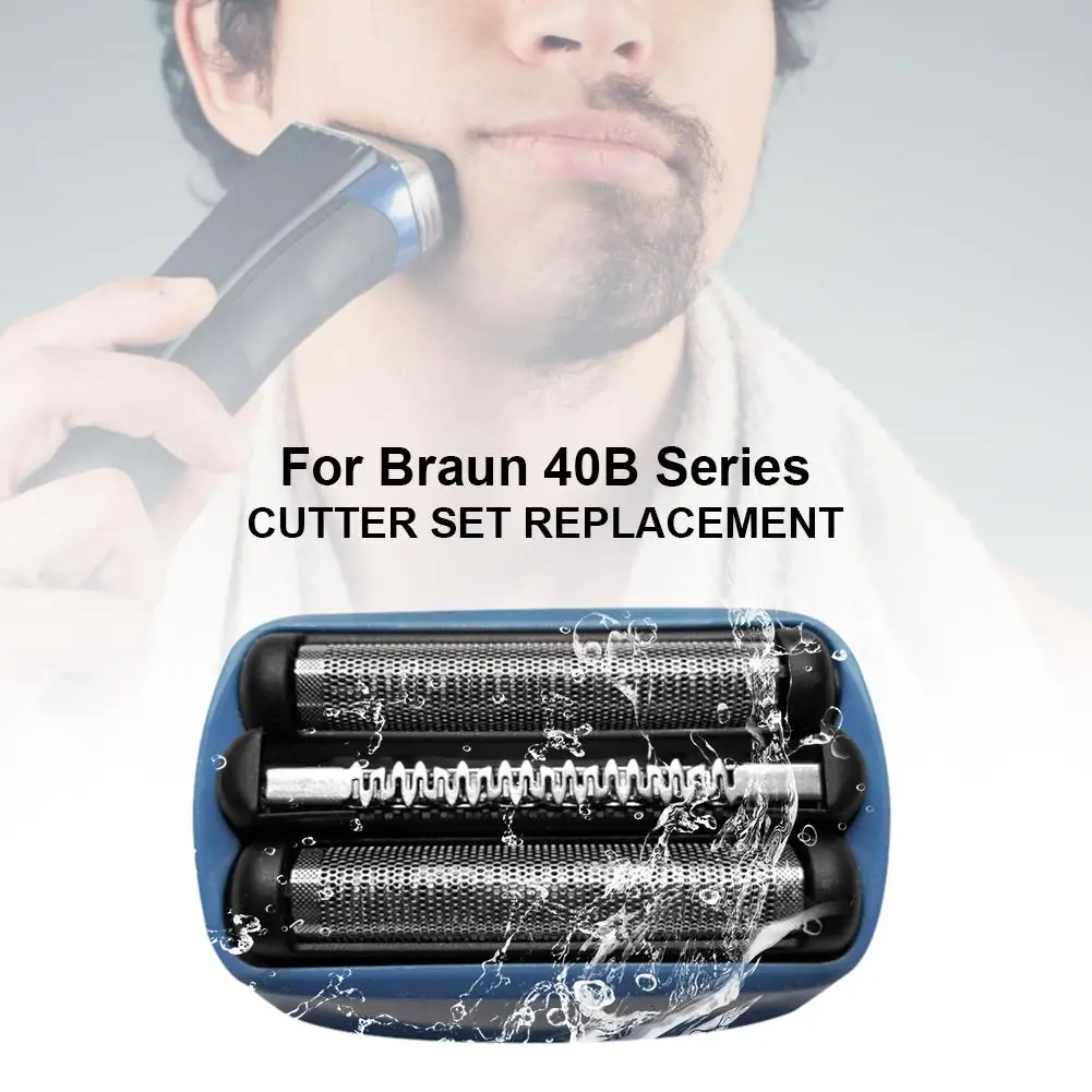 Electric Shaver Head Trimmer Razor Replacement Head Foil Screen for Braun 40B Series 3