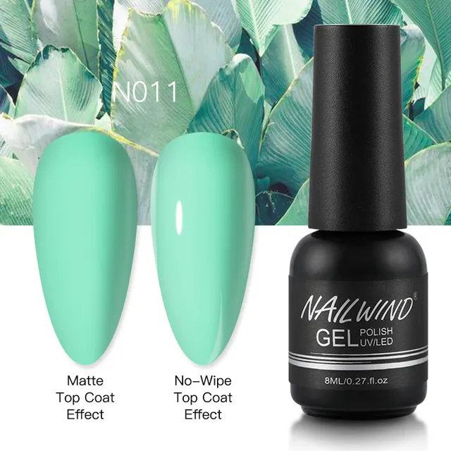 Nailwind Gel Nail Polish 8ml Semi Permanent Varnish Nail Art All for Manicure Need UV LED lamp Base Top coat Nails Gel Polish RE11-N011