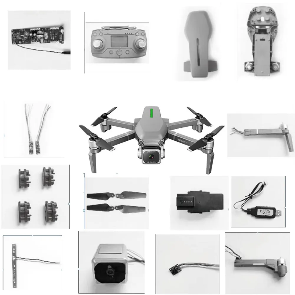 L109 L-109 GPS бесщеточный WIFI FPV RC Дрон вертолет запасные части 11 1 В 1600 мАч