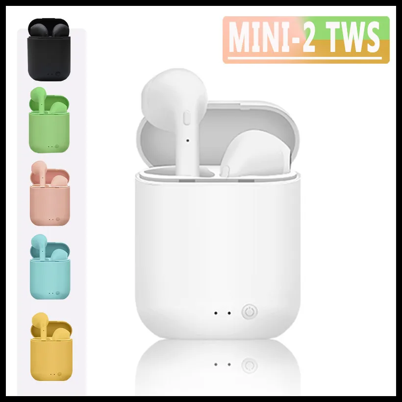 

Mini-2 TWS Wireless Earphone Bluetooth 5.0 Headphone Headset TWS Stereo Mini Earbuds With Mic Charging Box for iPhone Xiaomi etc