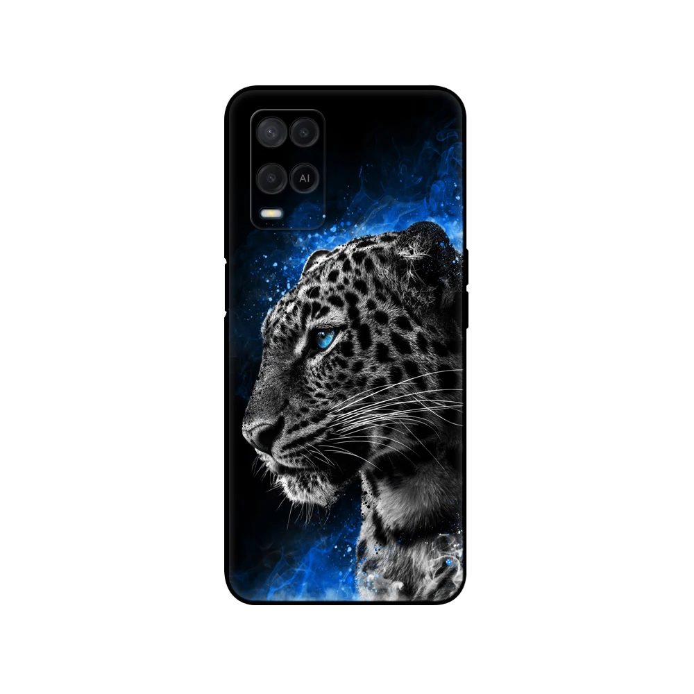 For OPPO A54 Case Phone Back Cover For OPPO A54 5G 4G Case CPH2239 CPH2195 OPPOA54 A 54 Funda black tpu case lion tiger wolf cat cases for oppo back Cases For OPPO