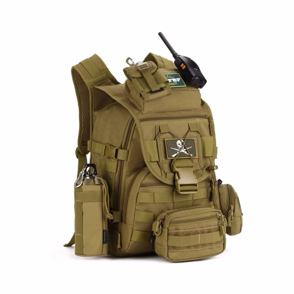 

Molle Trekking hiking Bag Military Tactics Backpack Knapsack Assault Bag Waterproof Backpacks men