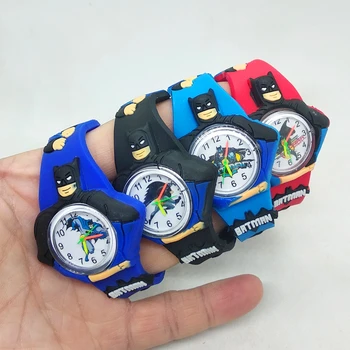 

Black Cartoon Batman Watch for Kids Children Gift Student Clock Children Watch Boys Girls Kids Quartz Digital Watches Relogio
