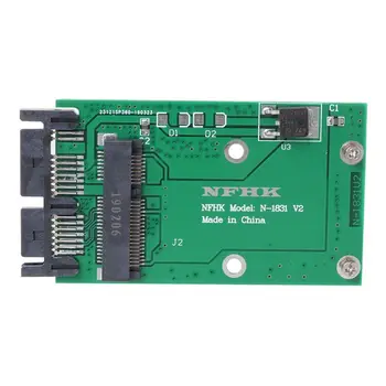 

Mini PCIe PCI-e mSATA SSD to 1.8" Micro SATA Interface Adapter Converter Card for PC Computer Accessories