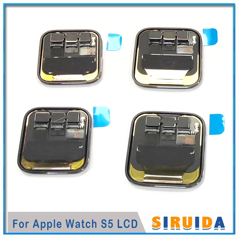 Протестированный сенсорный ЖК-экран в сборе для Apple Watch Series 5 S5 Замена