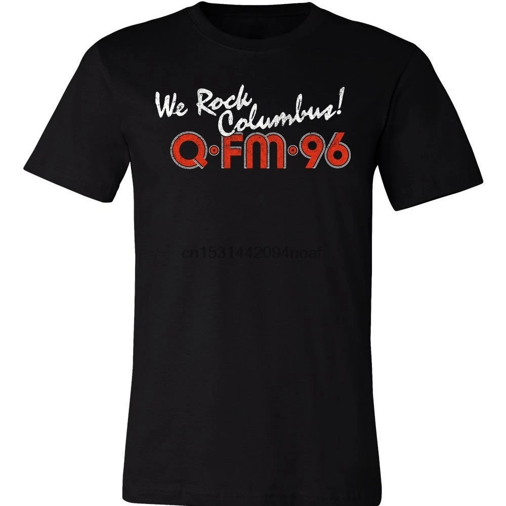 QFM96 мы рок-н-Columbus футболка | Мужская одежда