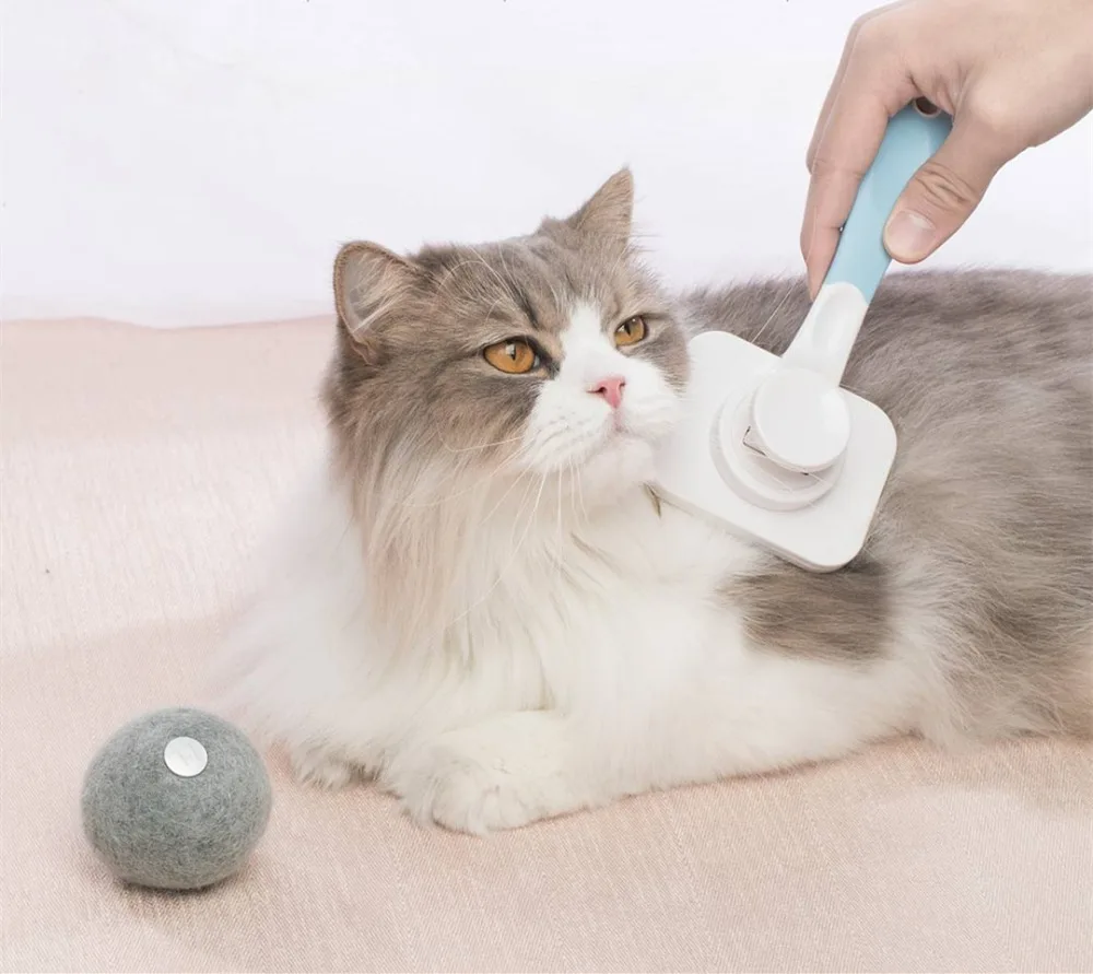 Xiaomi Mijia Youpin, щетка для удаления волос в виде кошки, расческа, инструменты для ухода за домашними животными, триммер для волос, расческа для собак и кошек