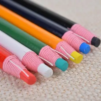 

1pc Mulitcolor Painting Crayon Fabric Marker Pen Chalk Stationery Supplies Office Pencil Garment School Student V5U8