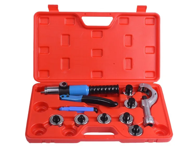 

CT-300A Refrigeration Tool Tube Expander Tool Kit Hydraulic Tube Expander 3/8", 1/2", 5/8", 3/4", 7/8", 1", 1-1/8" O.D. Tubing