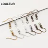 100pcs/lot Ear Hook DIY Earring Findings Earrings Clasps Hooks Fittings DIY Jewelry Making Accessories Iron Hook Earwire Jewelry ► Photo 3/6