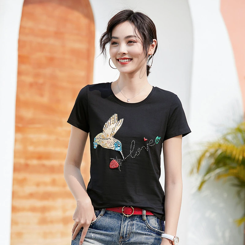 Bird t shirts womens Clearance