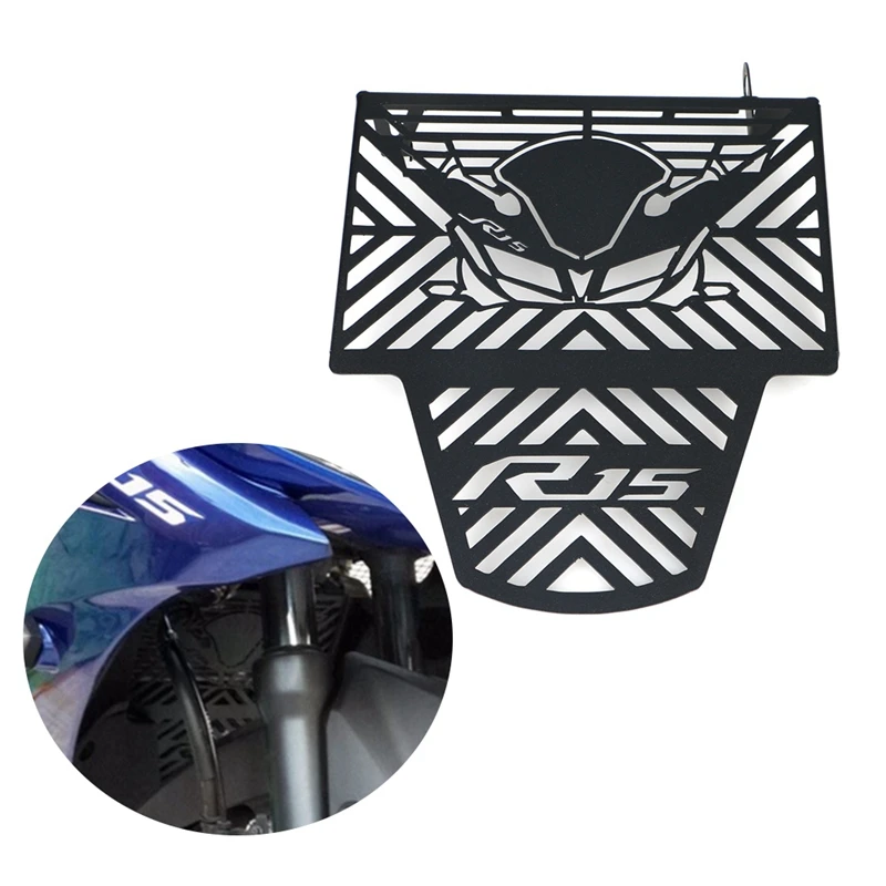 Motorcycle Radiator Guard Grill Guard Grille Protection Water Tank Guard for YAMAHA YZF R15 V3 V3.0 VVA