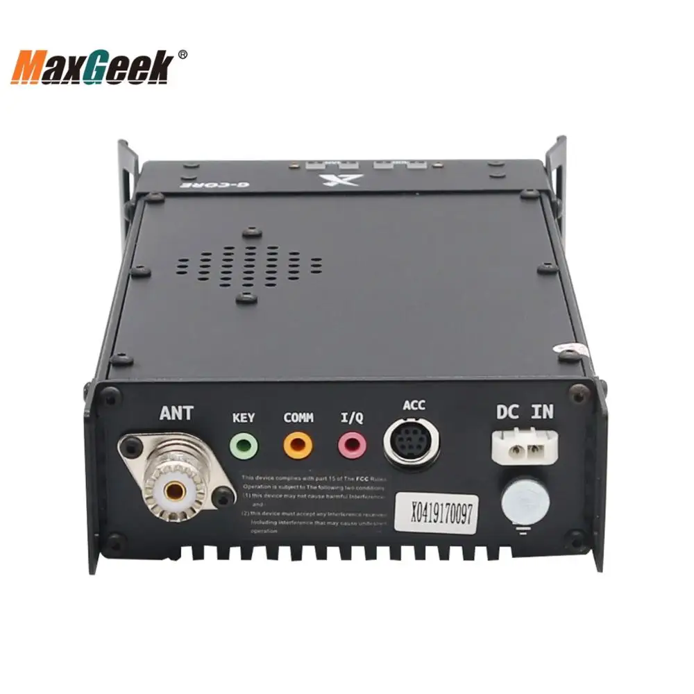 Портативный трансивер Maxgeek XIEGU G90 уличное коротковолновое радио SDR HF 20 Вт SSB/CW/AM 0 5 30