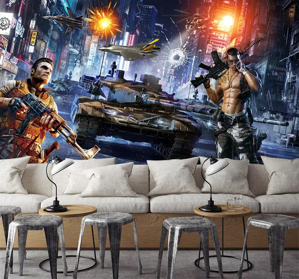 

[Self-Adhesive] 3D Fire Line Hero 1773529 Wall Paper mural Wall Print Decal Wall Murals