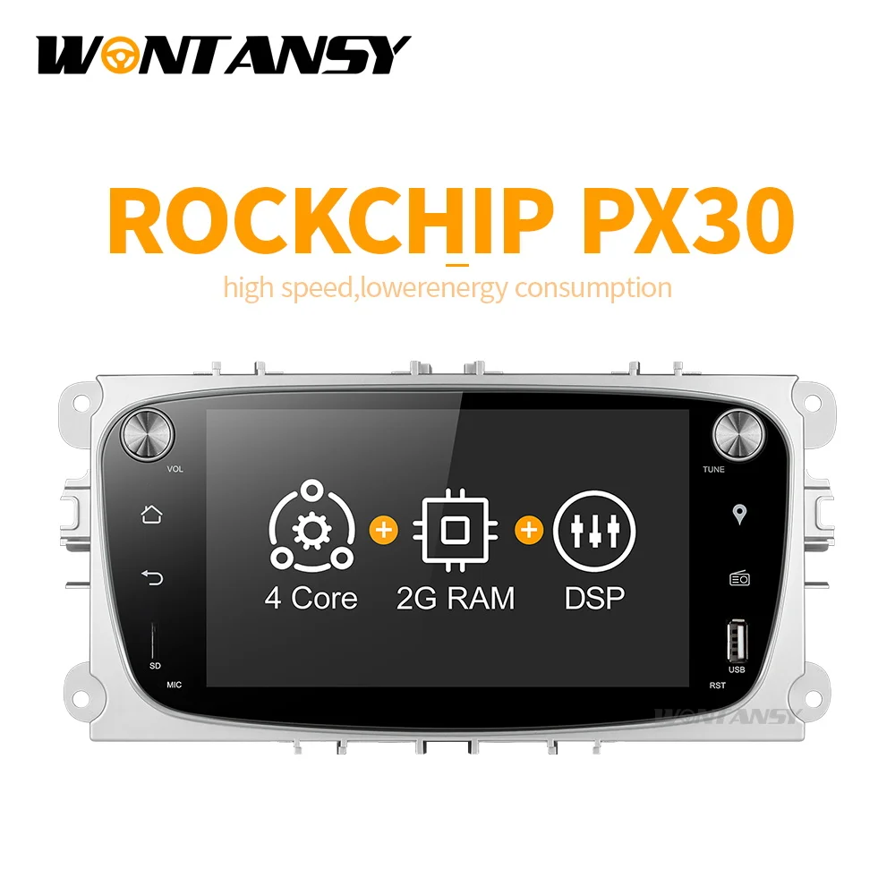 Flash Deal PX30 Android 9.0 Car dvd for Ford focus Mondeo S-max smax Kuga c-max 2009 2010 2011 with radio gps player 1024*600 navigation 0 Flash Deal PX30 Android 9.0 Car dvd for Ford focus Mondeo S-max smax Kuga c-max 2009 2010 2011 with radio gps player 1024*600 navigation 0