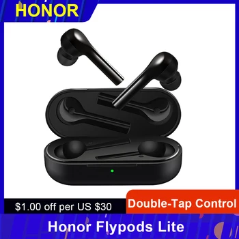 

Original Honor Flypods Lite Wireless Earphone In-Ear AM-H1C Hifi Bluetooth TWS Waterproof IP54 Tap Control With Box