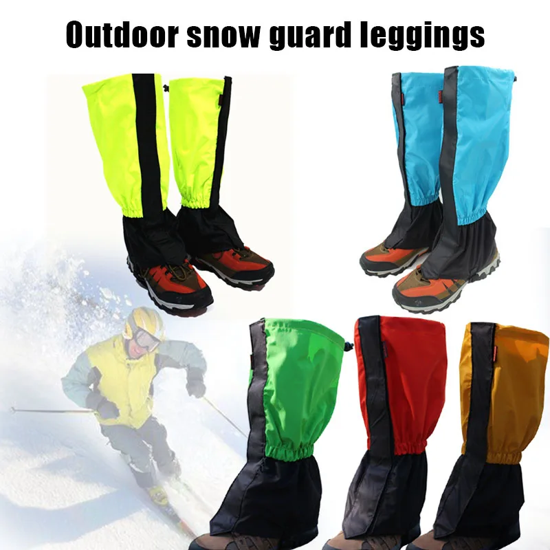 

Outdoor Leggings Waterproof Snowproof Anti-Mud Worms Leggings Leg Sets Hiking Camping Skiing G66