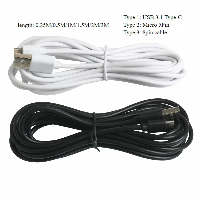 USB кабель для iPhone X 8 7 6 зарядное устройство быстрой зарядки Шнур Micro Samsung Xiaomi Тип c 200