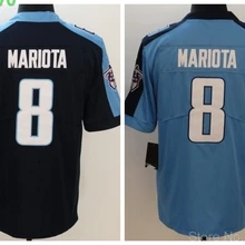 А+++ Качественная мужская футболка для взрослых 8 Marcus Mariota Tennessee