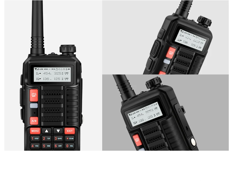 two way radios for sale Baofeng UV-6 PLUS Longer range Walkie Talkie Rechargeable 7W Power Dual Band ham radio transceiver  uv-5r  cb radio For Hunting mini walkie talkie