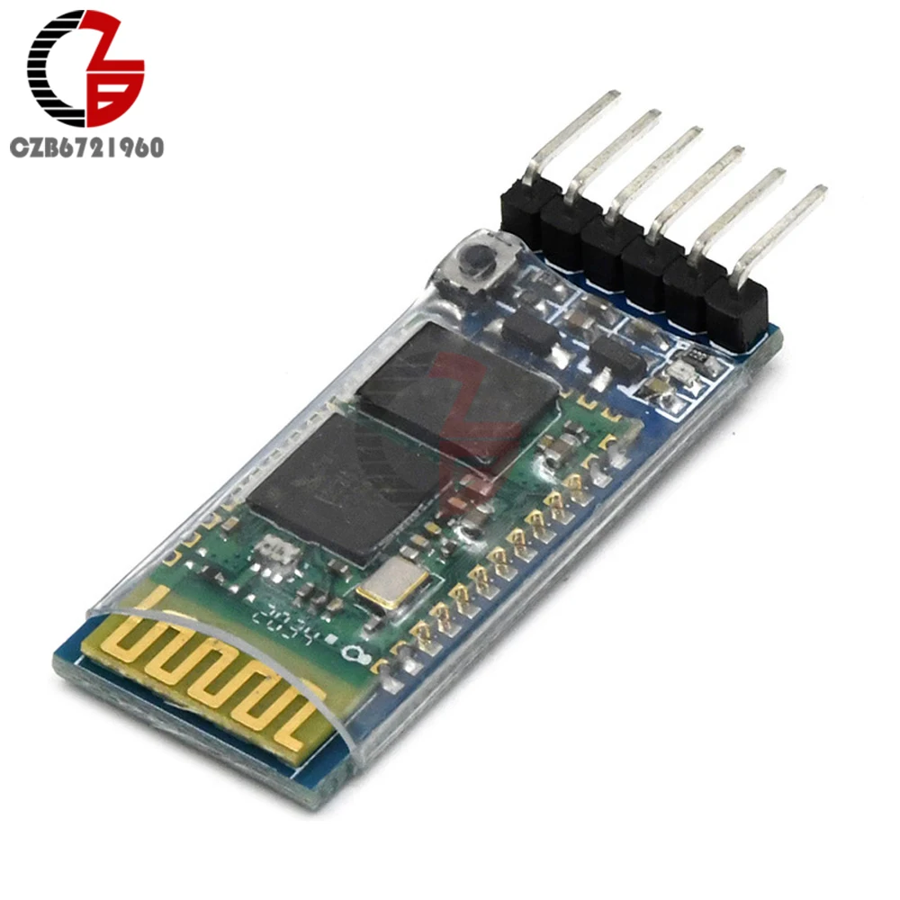 HC05 HC 05 Master Slave 6Pin JY MCU Anti reverse Wireless Bluetooth RF Transceiver серийный модуль 3 В для Arduino|Детали и