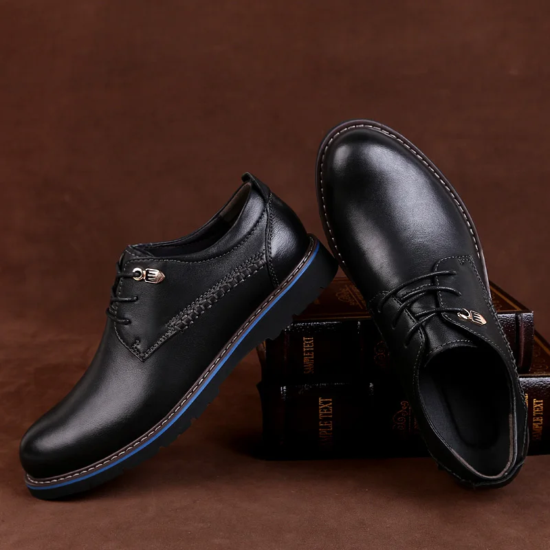 

Men's Dress Shoes Lace Up Wedding Shoes Oxford Shoes Big Size Loafers Genuine Leather Boat Shoes Casual Shoes Driving Shoes