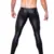 Sexy Men Low-rise U Bulge Pouch Night Club Stage Performance Колготки Боди Брюки мужские Блестящие Леггинсы из искусственной кожи Гей Одежда