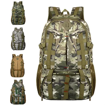 

Tactical Backpack Military Army Mochila 55L Waterproof Camping climbing Hiking Hunting Backpack Tourist Rucksack Sports Bag