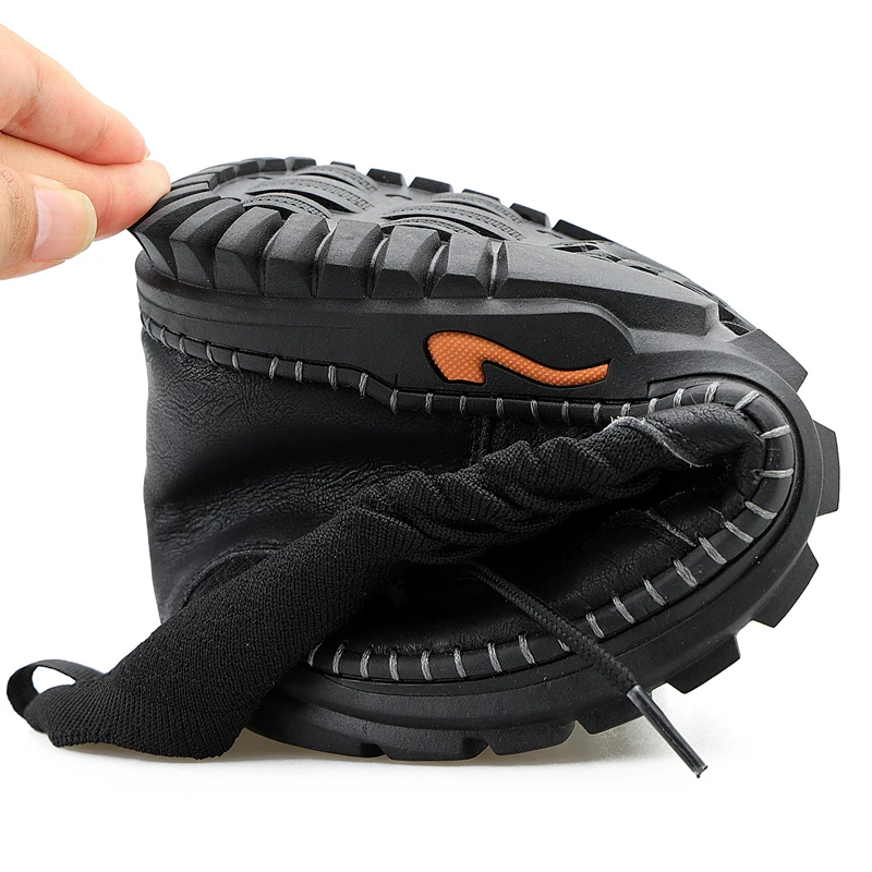 Hot Sale Outdoor Men's Boots Street Men's Sneakers Breathable Ankle Boots Walking Punk Fashion High Quality Men's Hiking Shoes