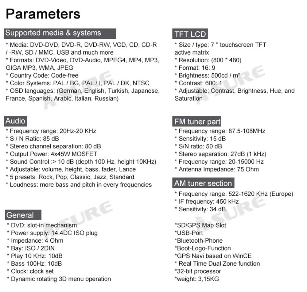 A Sure Radio Multimedia Con Gps Para Coche Radio Con Reproductor Dvd 2 Din Navegacion Swc Interior Para Mercedes Benz Clase C Clk W3 W9 Viano Vito Bt Dab Reproductor Multimedia Para Coche