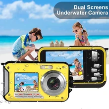 *#Best Price Waterproof Digital Camera 2.7 inch TFT Double Screen Camera 24MP MAX 1080P Full HD Underwater Zoom Camcorder New arrival *#Best Price Waterproof Digital Camera 2.7 inch TFT Double Screen Camera 24MP MAX 1080P Full HD Underwater Zoom Camcorder New arrival