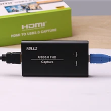 4K 1080P 60 HDMI к USB 3,0 коробка видеозахвата для PS4 wii Xbox Phone tv STB игра запись конференции ПК OBS VLC прямая потоковая передача