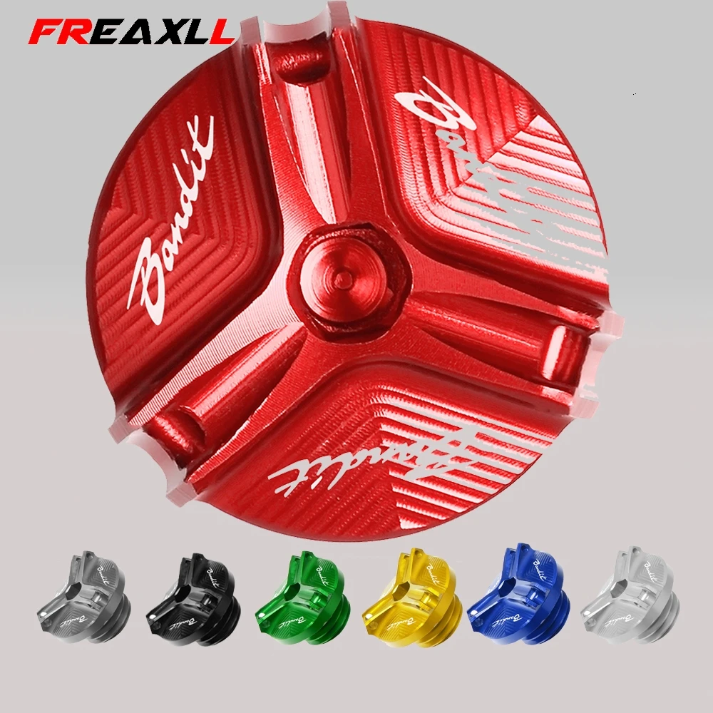 

M20*2.5 Motorcycle Engine Magnetic Oil Drain Plug Cap Cover For SUZUKI Bandit 650S GSF 250 600 600S 1200 1250BANDIT 1996-2005