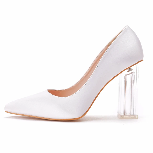 Buy NM DREAM transparent heel sandal for women's and girls(White) Online at  Best Prices in India - JioMart.